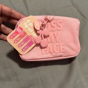 KISS MY FACE 🍒 4pc Lip Oil Set